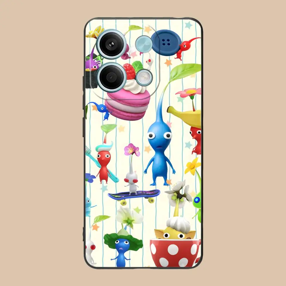 Game Pikmin Bloom Phone Case for POCO M7 M6 M5 M4 M3 X8 X7 X6 X5 X4 X3 Pro GT 5G Soft TPU Shockproof Cover view 6