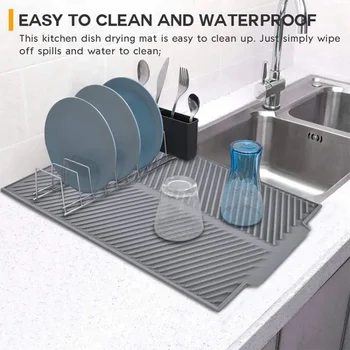 Silicone Drain Drying Mat 1