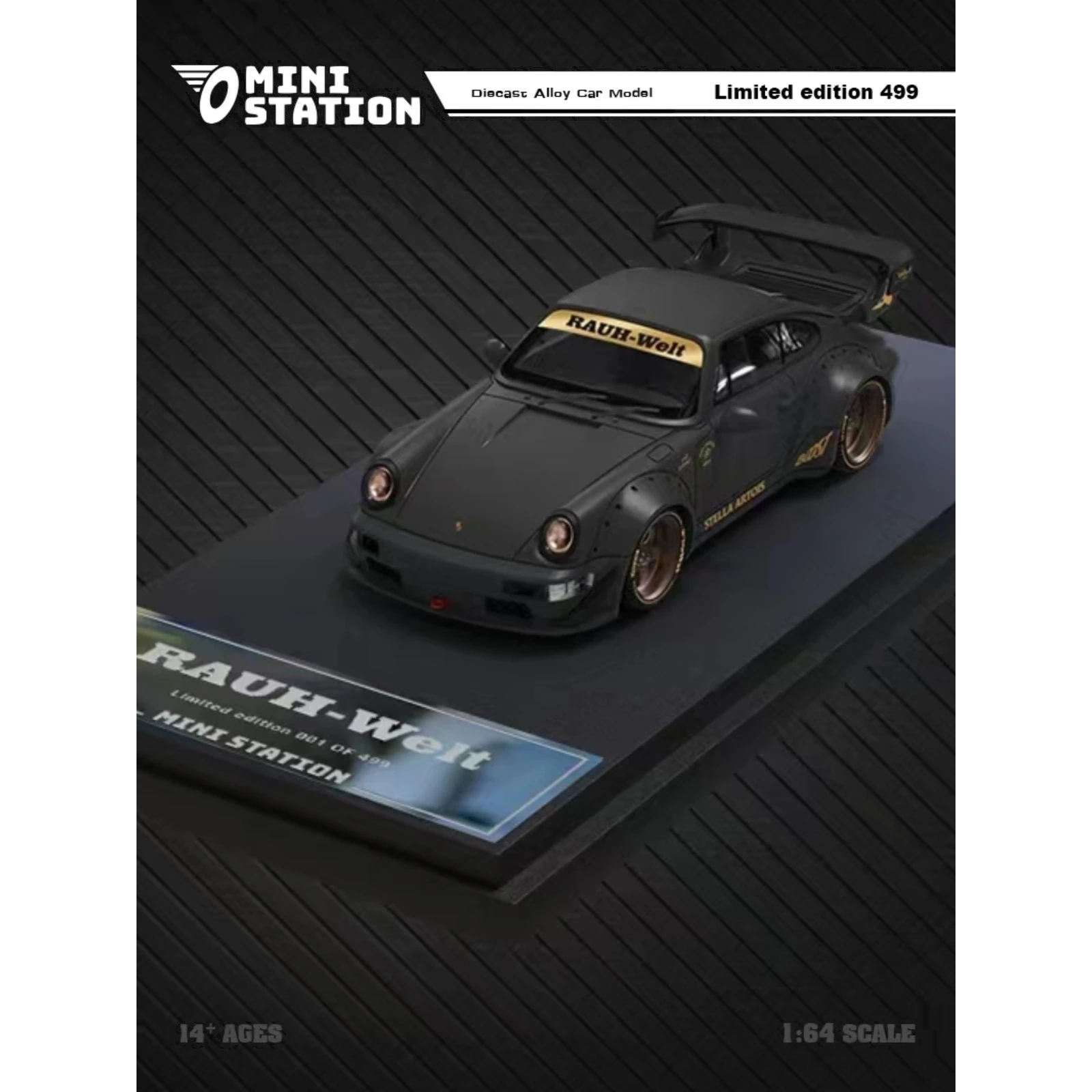 In Stock Mini Station 1:64 RWB964 Beetle Tagar  T1 Bus Stella Ar