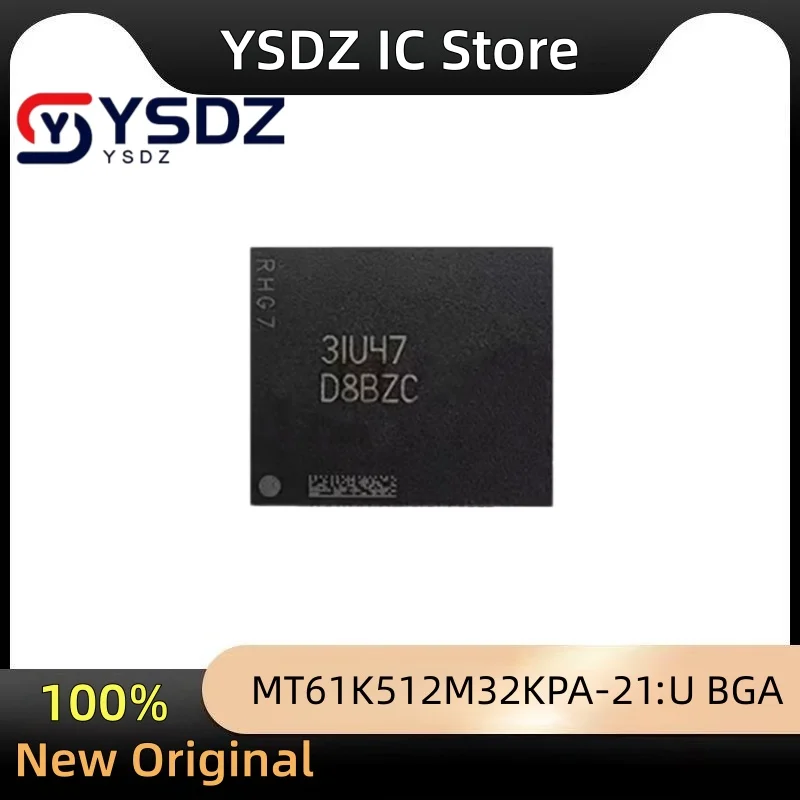(1Pcs/Lot) 100% New original D8BZC MT61K512M32KPA-21:U BGA Chipset