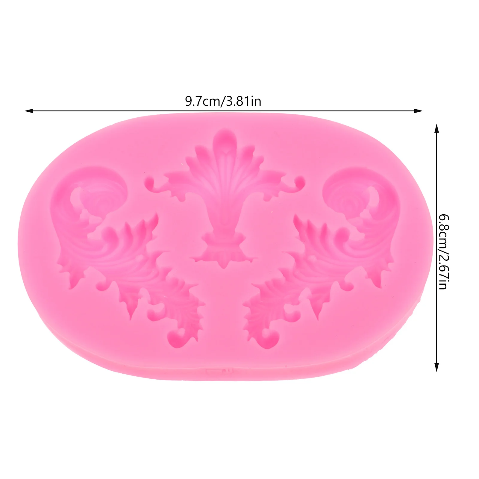 シリコーンフォンダン型レリーフ形状チョコレート DIY ベーキングツール食品グレードノンスティック柔軟なキャンディクラフトキッチン用品装飾