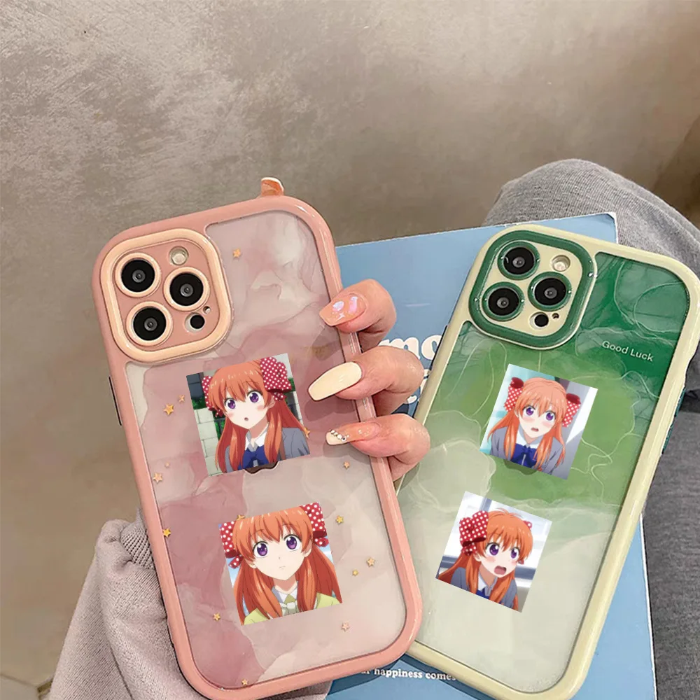 60PCS 월간 잡지 소녀 Nozaki Jun 만화 장식 가방 노트북 자동차 재료 스티커