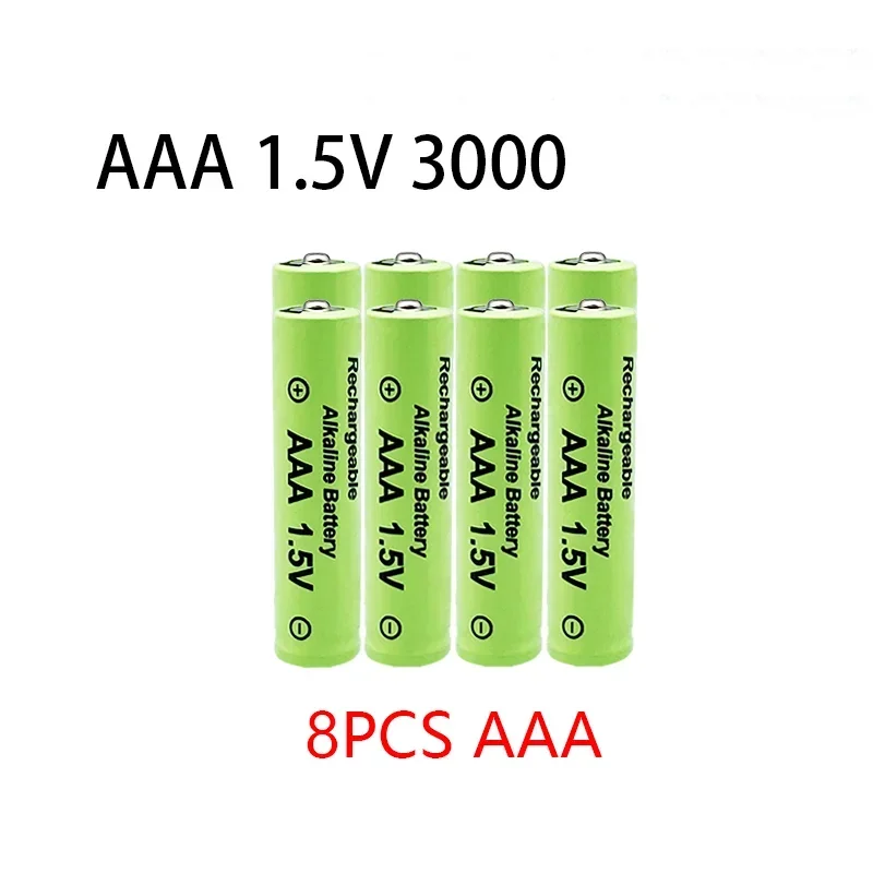 Brand new AAA battery 3000mAh 1.5V alkaline AAA remote control toy rechargeable battery light battery high capacity long life