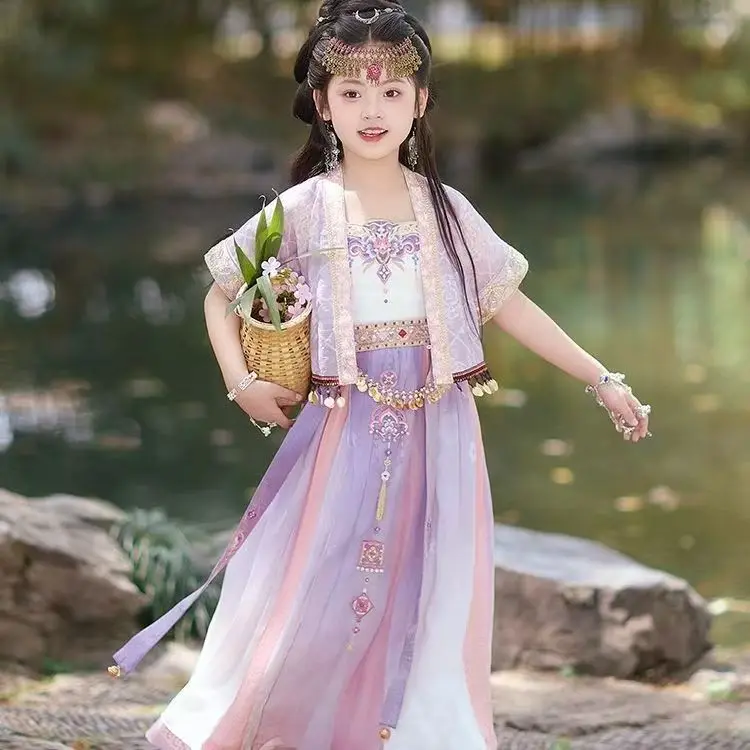 nouvelle-robe-hanfu-style-ancien-pour-filles-–-costume-traditionnel-chinois-d'Ete-pour-enfants-tenue-de-princesse-tang-pour-spectacles