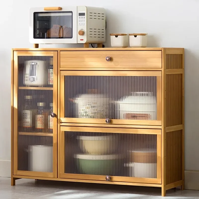 Modern Kitchen Storage Cabinet 5 Tier Spice Rack Organizer for Dining Room Countertop