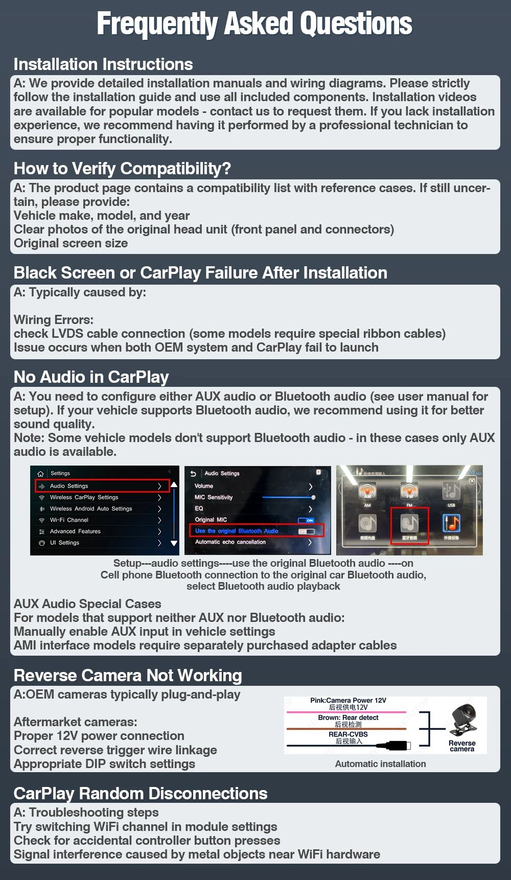AUTOTOP Drahtlose Carplay Android Auto Für Peugeot Citroen DS C4 C5 DS4 DS3 DS5 308 508 5008 3008 MRN SMEG Zubehör Multimedia – Detail 15