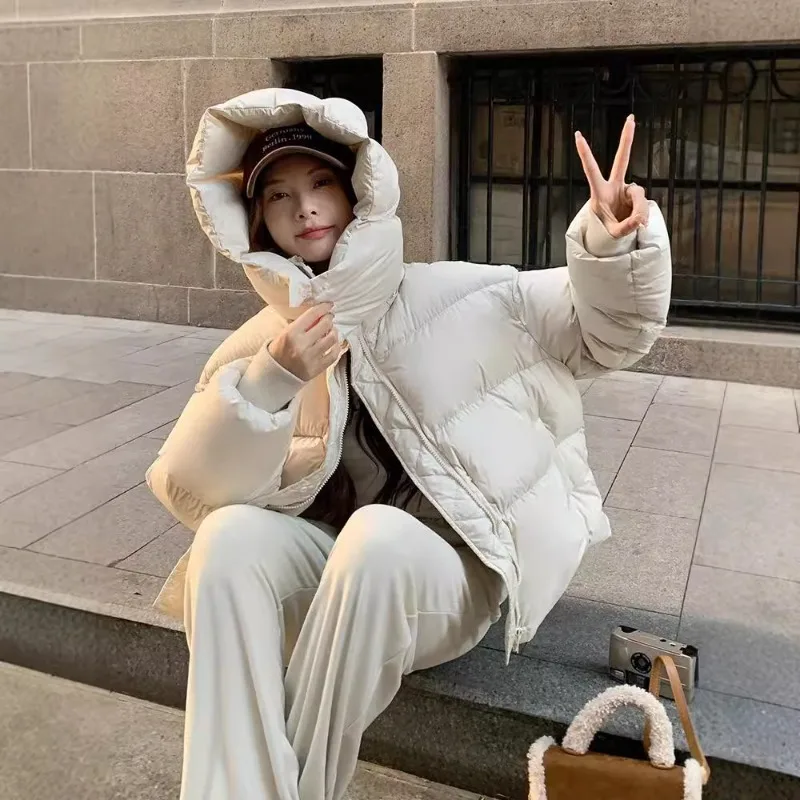 Women's New Arrivals Short Cotton Coat Thickened Fashionable Cotton Jacket Korean Style Loose Fit Stylish Design Cotton Jacket