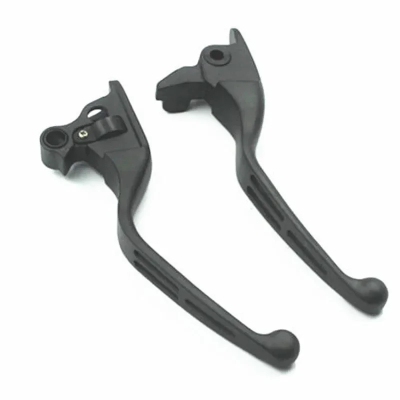 Motorcycle Slotted Clutch Brake Levers For Harley Street Road Glide FLHX FLTR Touring Trilke models 2008-2013 FLHRC 2014