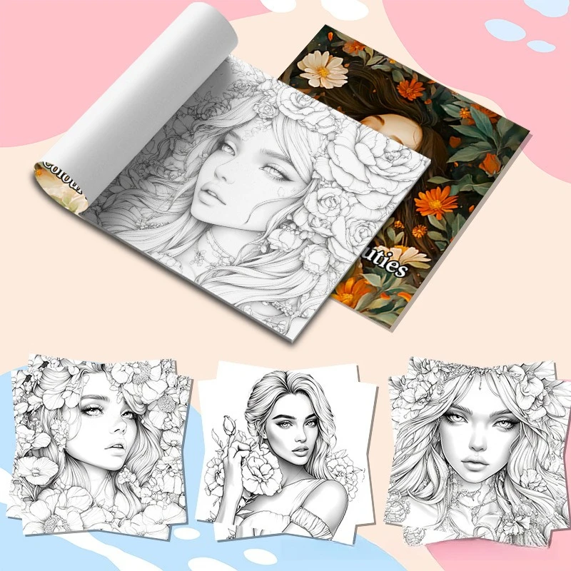 Coloring Book Coloring Based on The Coloring Book Adult Painting Book Coloring Book Thickening and Decompression