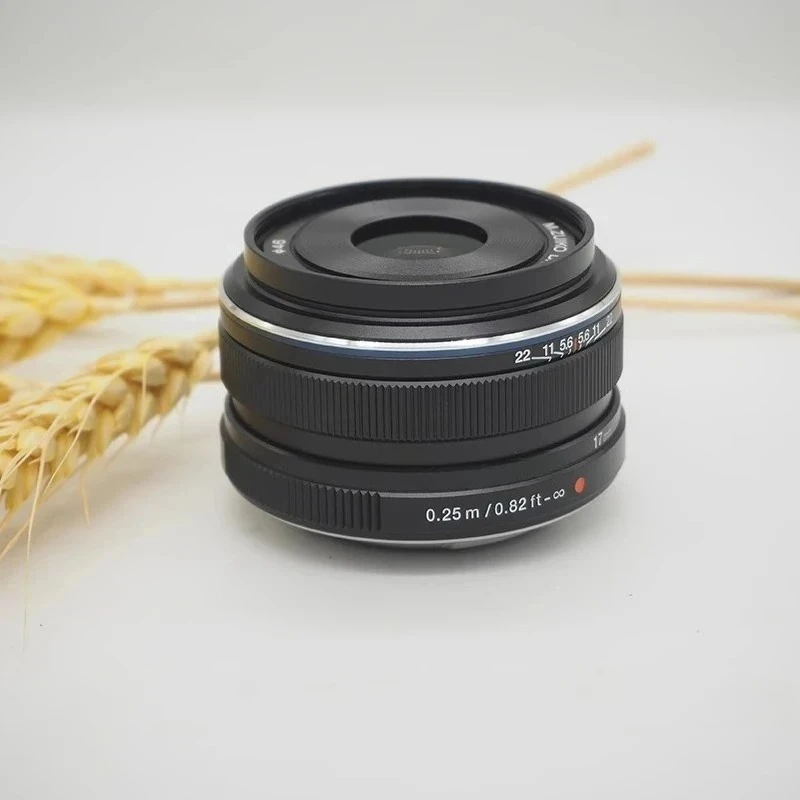 95% New Genuine M.ZUIKO DIGITAL 17mm F1.8 Lens For Olympus M4/3 Mount Camera EPL8 EP3 EP7 E-M10 Mark IV OM-D PEN