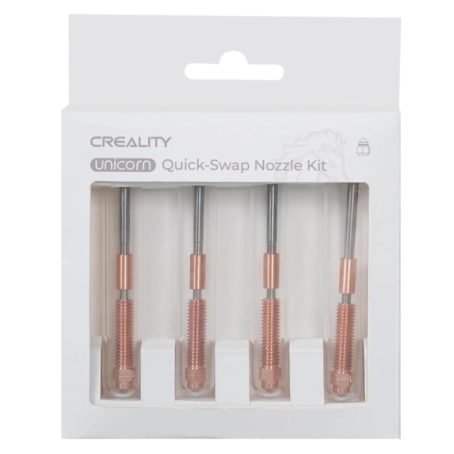 Creality K1C Düse Unicorn Quick Swap Düsen-Kit High Flow Ganzmetall-integrierte Tri-Metall-Düse für K1 Max/K1C/Ender-3 V3 – Detail 14
