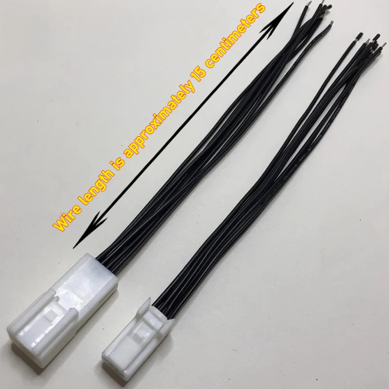 DJ7086S-0.7 السيارات أداة تسخير موصل 8p وسائل الإعلام الملاحة التوصيل 12pTE موصل 40 حفرة #2