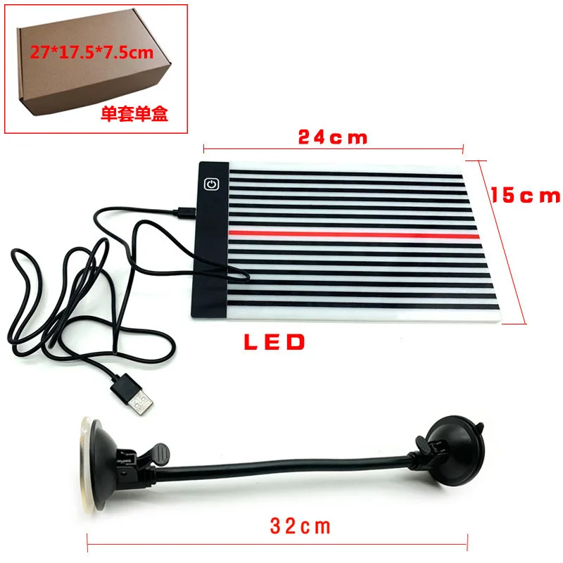

Car Dent Repair Tool, Body Stripe Detection Touch Screen Light LED Dent Detection Sheet Metal Free