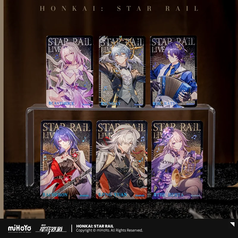 

Presale Sunsyea Honkai Star Rail Official Merch miHoYo Original Authentic 2025LIVE Series Acrylic Ornament Sunday Castorice