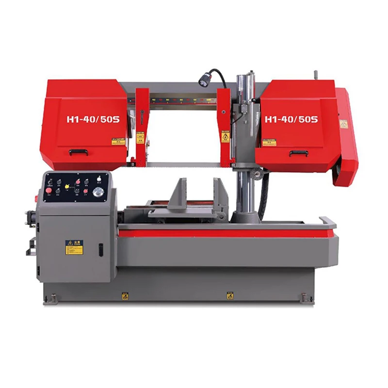 STR 2024 H1-40-50S Middle Descenting Clamp Automatic Variable Angle Metal Cutting Band Saw Machine