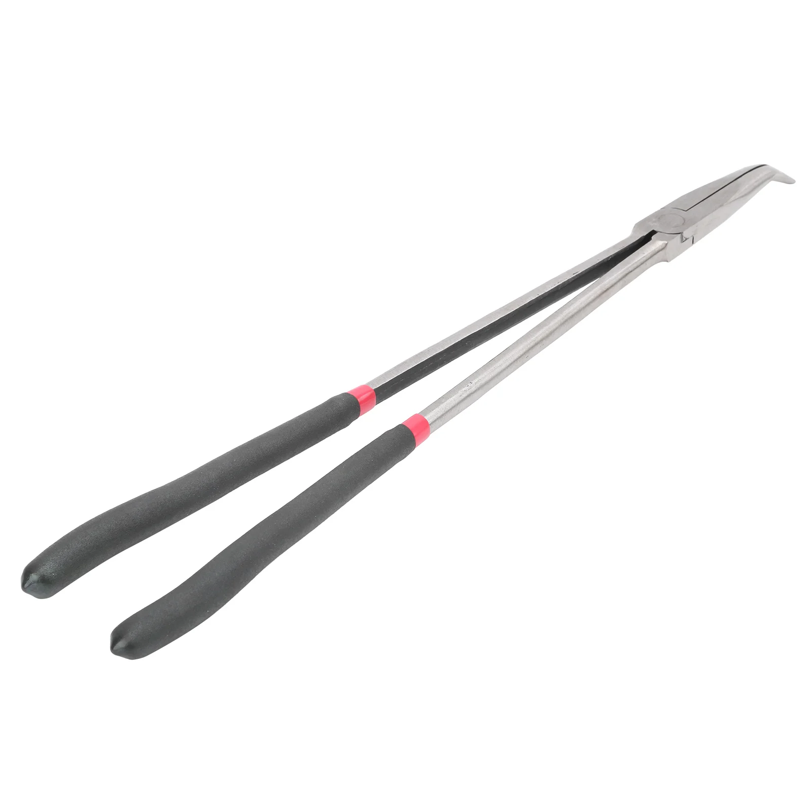 Hardware Tool Needle‑Nose Pliers Steel Pliers 45 Degree Curved Nose Pliers with Long Handle Steel Pliers Hand Tools 400mm 16in