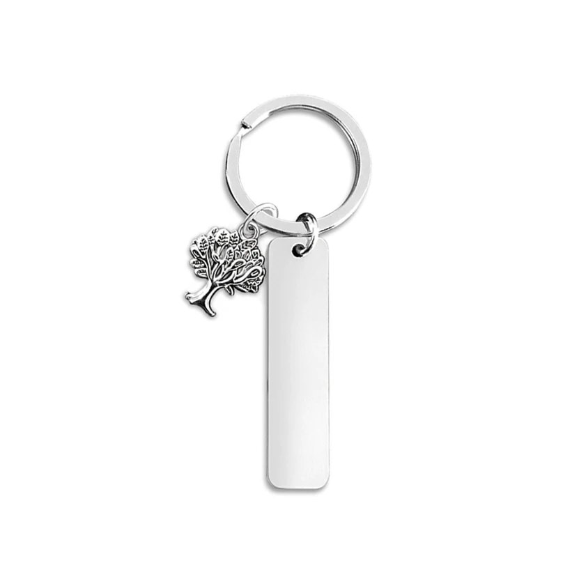 Custom Metal Keychain Personalized Text Key Ring