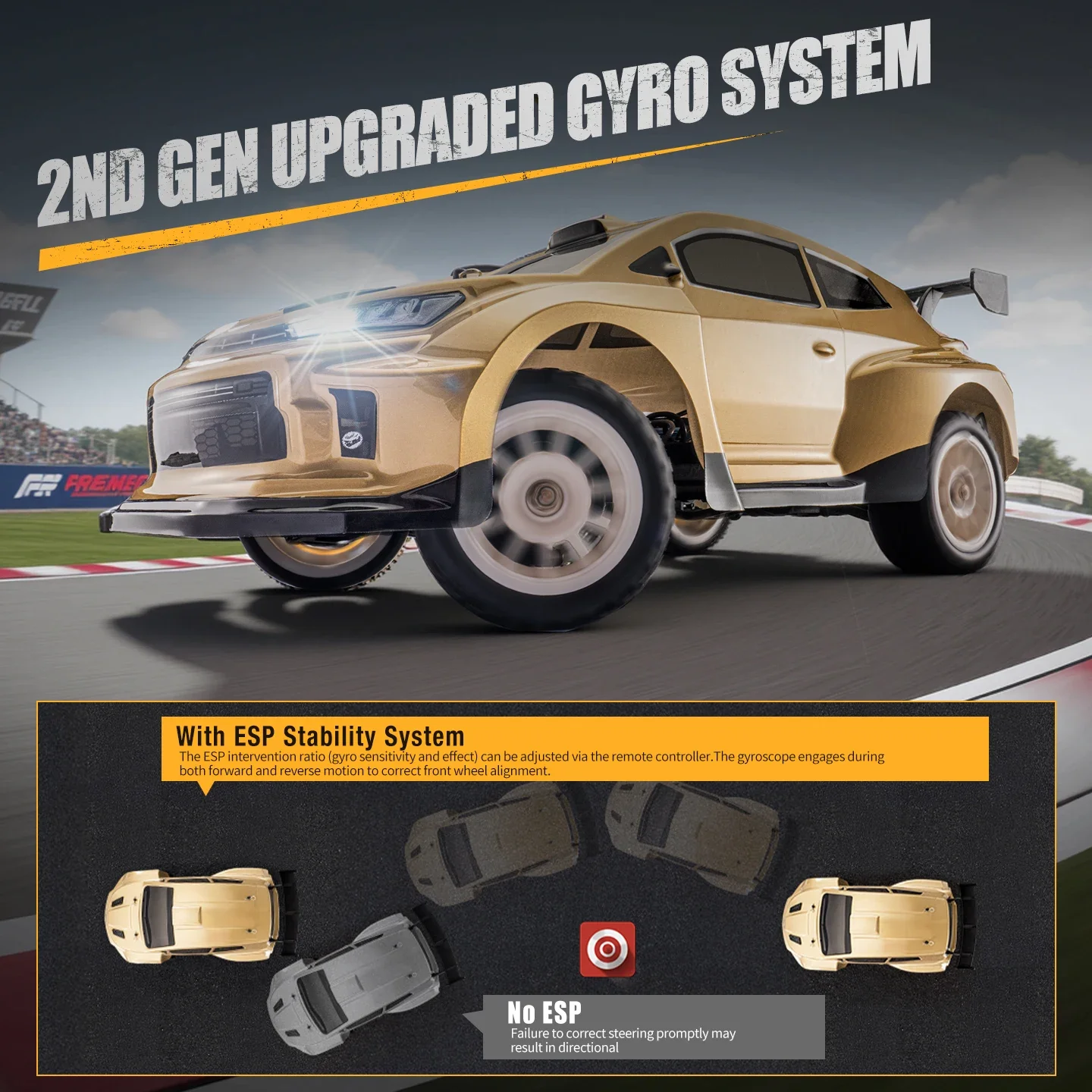 1: 12 SY-1204 RC Car 2.4G Off Road Drift Full Proportional 4WD Veicolo telecomandato Giocattoli per ragazzi Regali con giroscopio