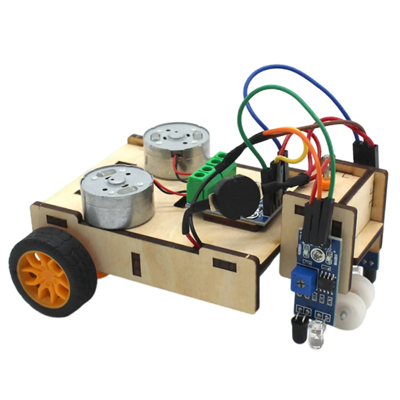 Tracking Car DIY Set Stem Robotics Professional Educational Toy Science Project