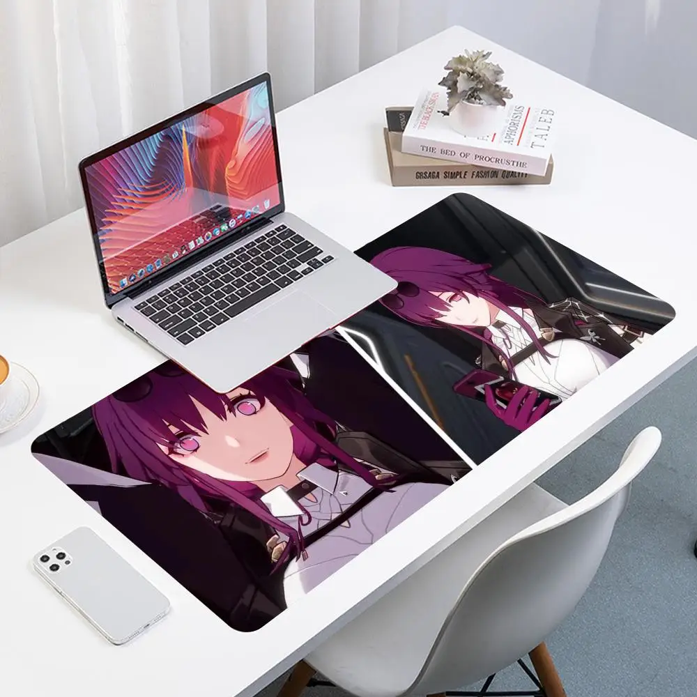 Honkai Star Rail Kafka Luxury Mouse Pad Large Anime Desk  Luxury Desktop Cartoon Gaming Gamer Keyboard Office Computer Cushion