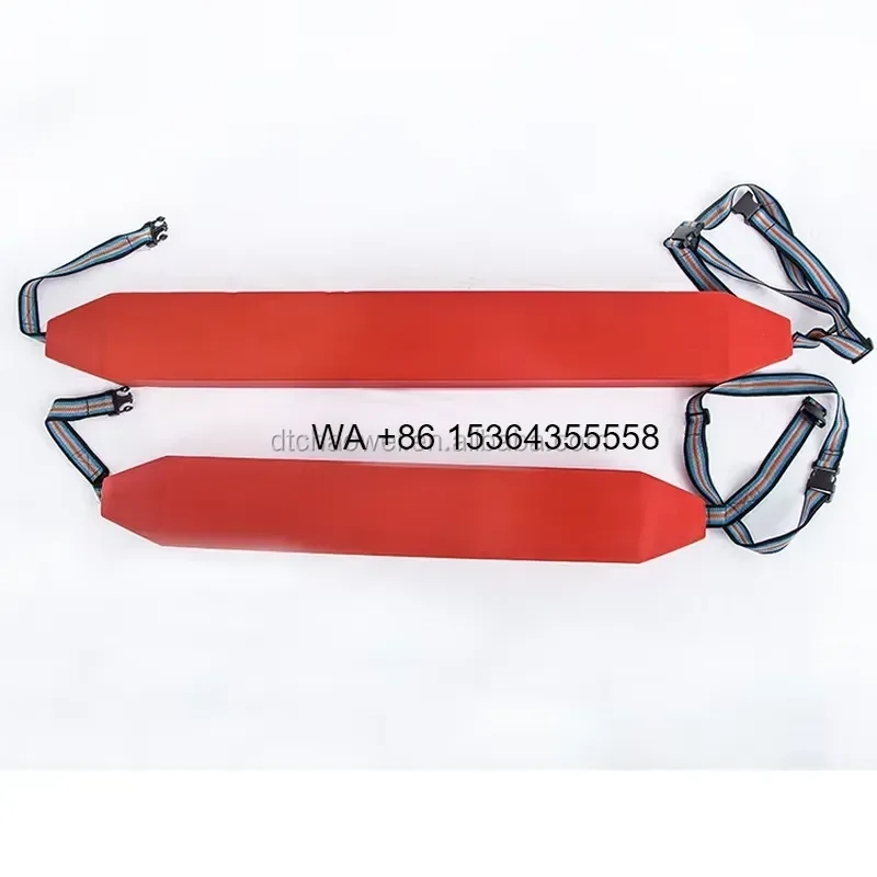 Wmwmnu 40 Inch Red XPE Foam Rescue Tube Floating Water Lifeguard Survival Lifesaving Stick for Water Parks Water Safety
