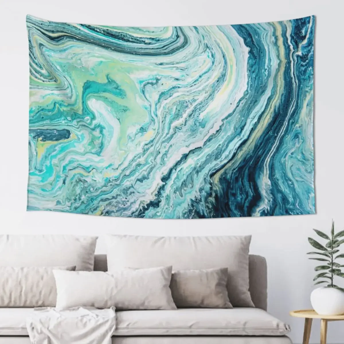 

Colour Spill - Ocean Topography Tapestry Aesthetic Room Decor Aesthetics For Room Room Design Home Decorating Tapestry