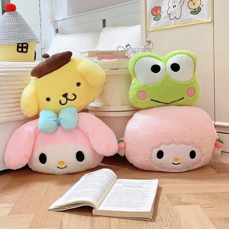 

Sanrio Plush Exquisite My Melody Kuromi Piano Doll Pom Pom Purin Pillow Toy Keroppi Cinnamoroll BADBADTZ-MARU Pochacco