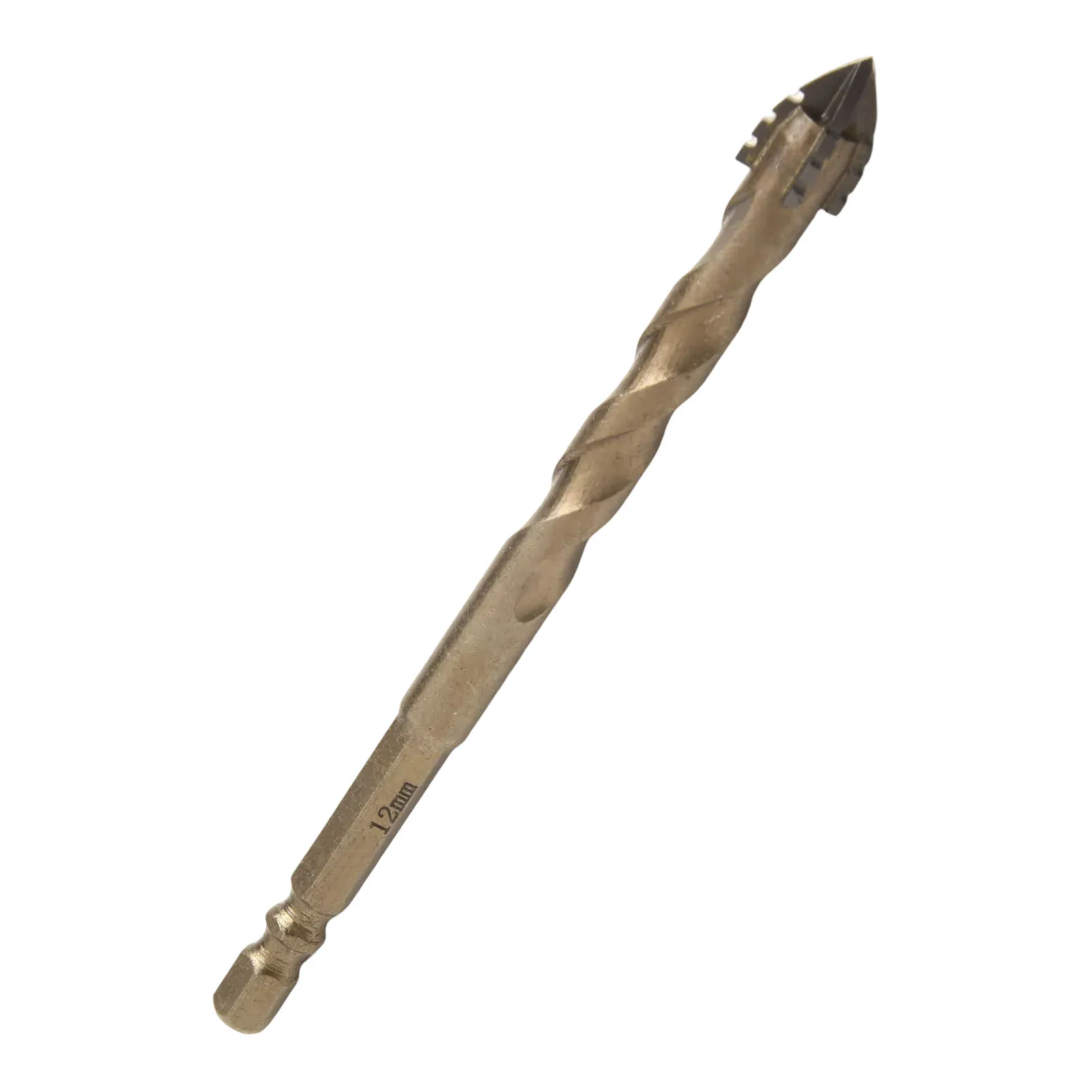 Excentrische boor voor glastegels Broach Ca. 10 mm Excentrische boor Carbide constructie Hoge snelheid rotatie