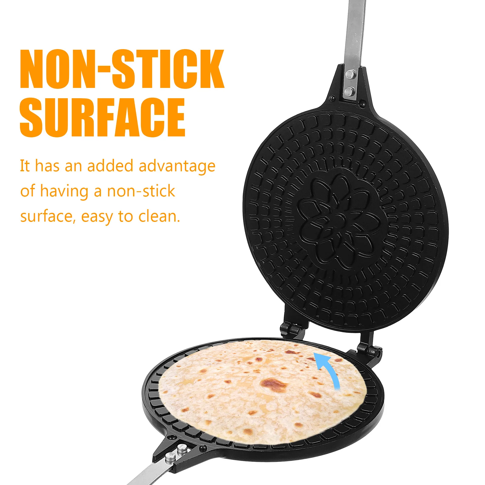 

Ice Cream Waffle Mold Multi-Function Non Stick Cooking Pan For Egg Rolls Omelets Camping Bbq Kitchen Baking Tool