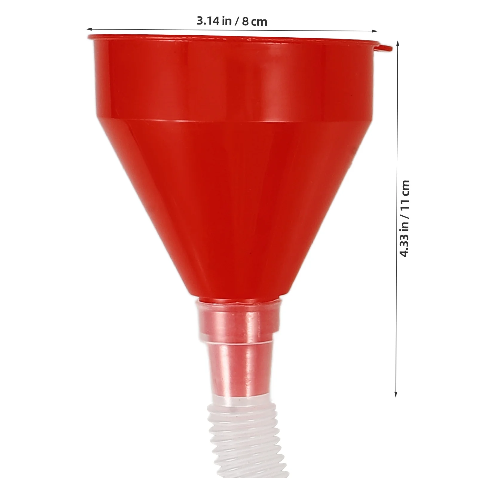 

Motorcycle Oil Funnel Plastic Thick Flexible Hose Fuel Oil Transmission Refueling for Cars Motorcycles Transmission Funnel