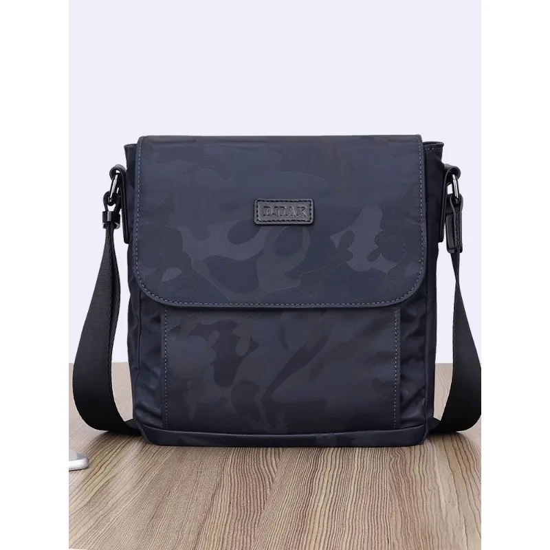 Imagem -02 - Bjiax Bolsa de Ombro Masculina Tecido Oxford Mochila Crossspan Casual Canvas Messenger Bolsa Commuter Bolsa Novo