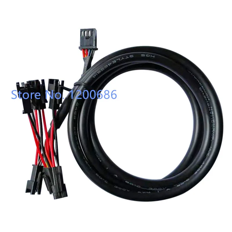 120CM 280365 22AWG 8 conductor stranded shield TE Connectivity AMP 0.100