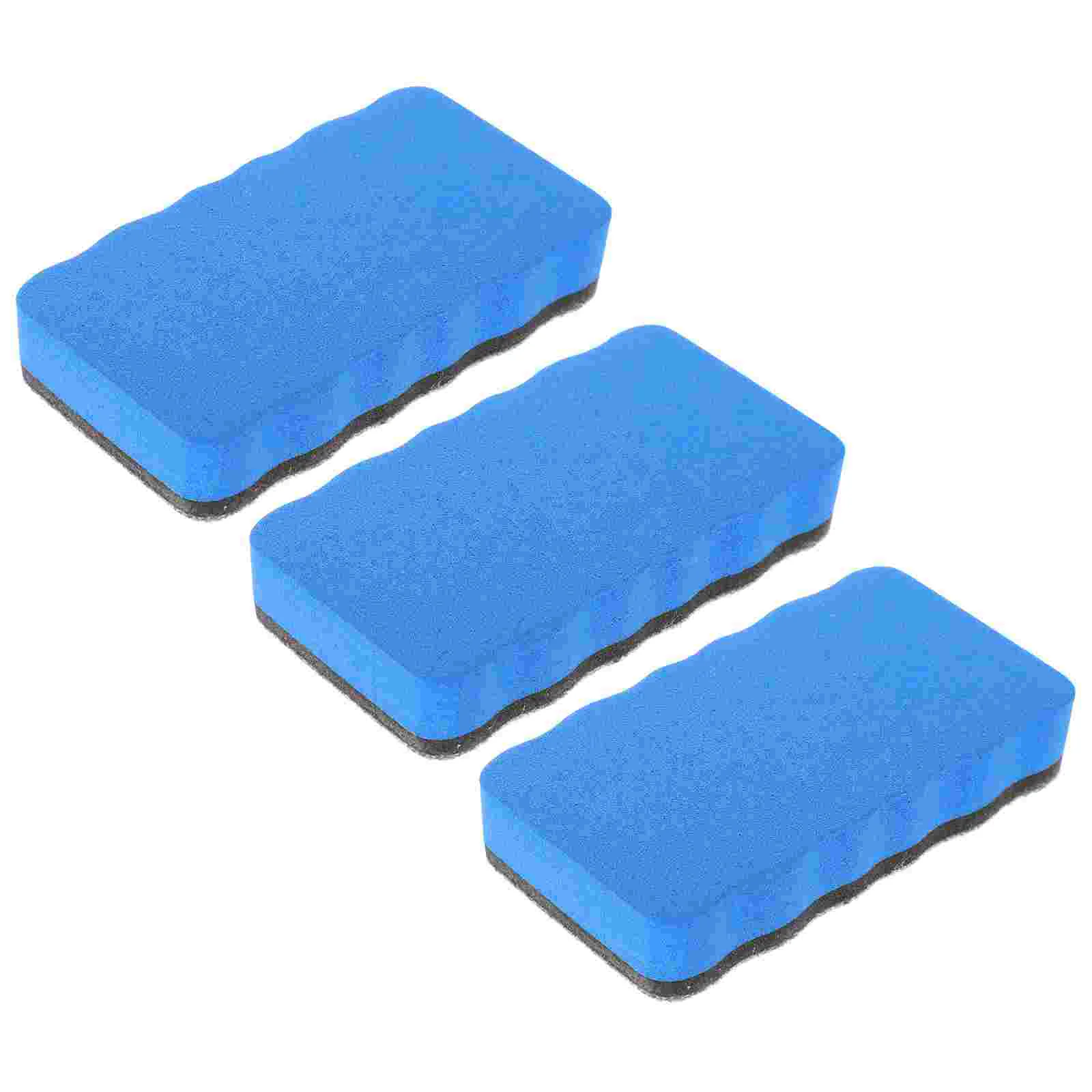 

3 Pcs Household Whiteboard Eraser Office Chalkboard Cleaner Wiper Eva Teacher Gift