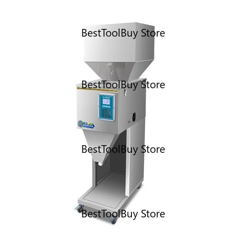 

Business Seasoning Powder Nut Flour Coffee Candy Surge Tea Granule Sachet Bag Pouch Packaging Weighing Filling Machine
