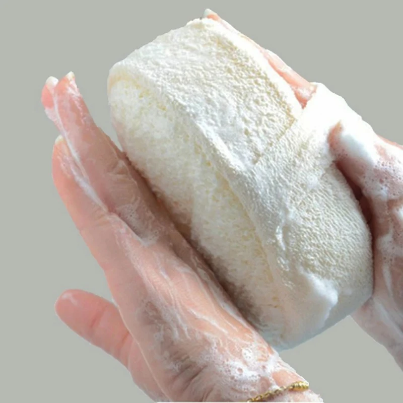 1PC verdickter natürlicher Luffa-Badeschwamm – gesunde Dusche reiben Ganzkörper-Massagebürste, heißer Verkauf, Peeling-Badeschwamm