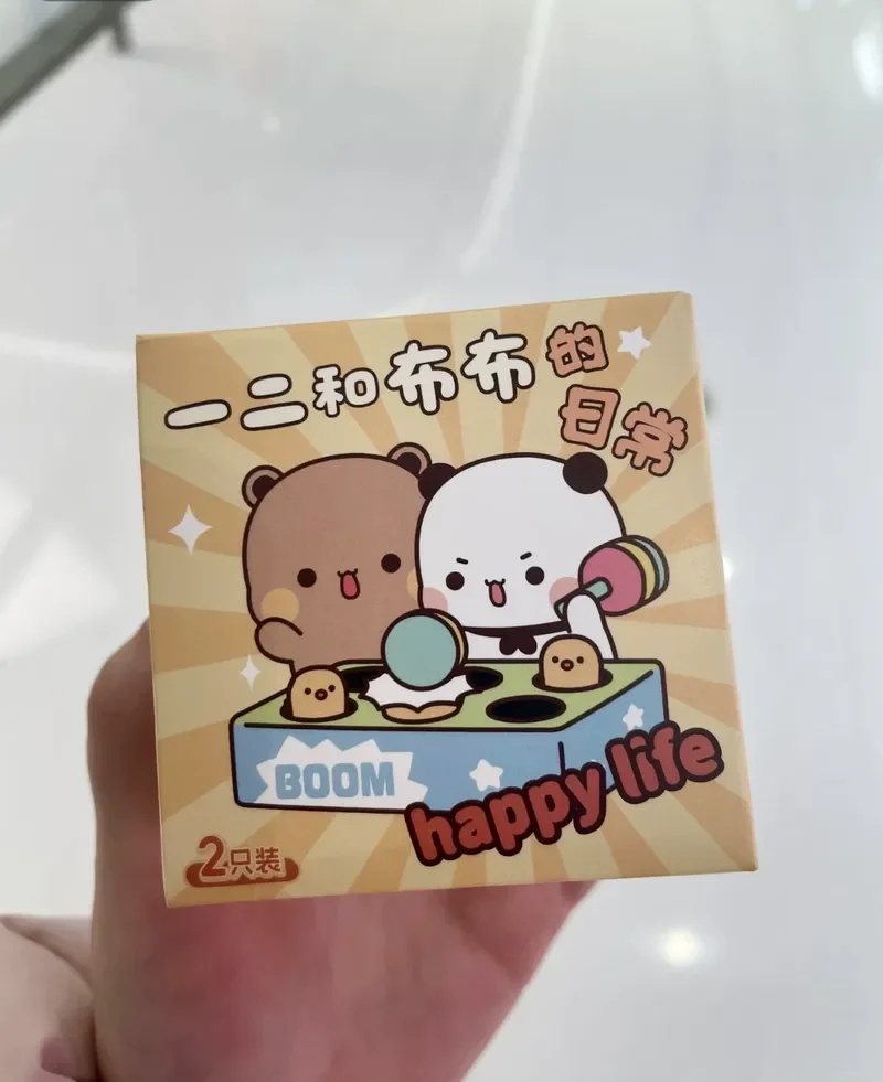 Original Panda Bubu และ Yier Daily Life Series กล่องตาบอดของเล่นน่ารักการ์ตูนหมีแพนด้าตุ๊กตาสุ่มกล่องตาบอดของเล่นเด็กของขวัญ