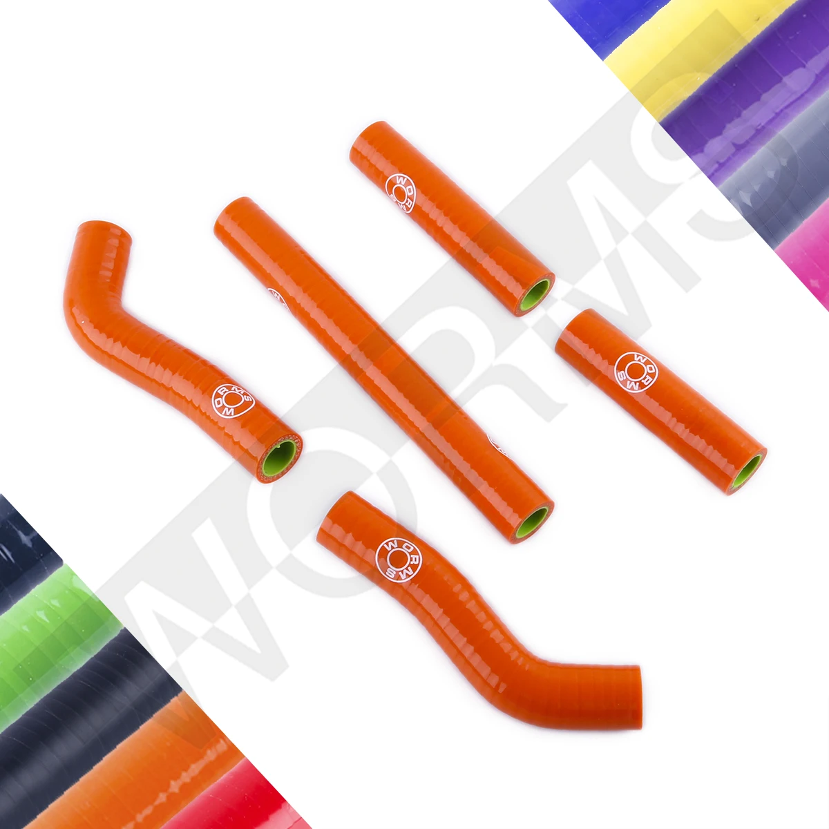 For KTM 250 EXC-F XC-F 2006 2007 Silicone Coolant Radiator Hose Pipe Kit