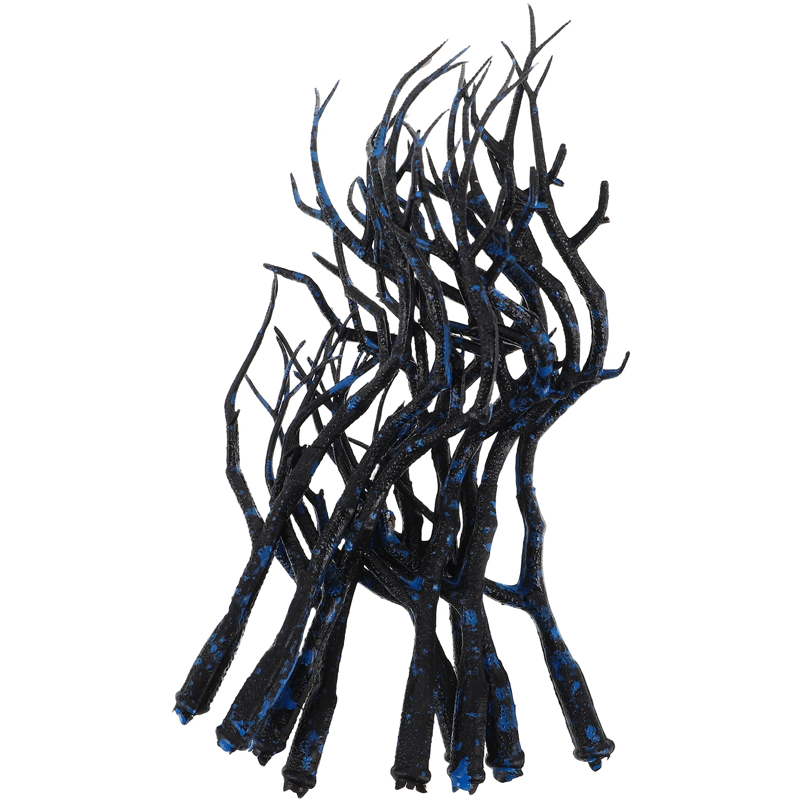 

10 Pcs Artificial Tree Branches Deer Antlers Headb Plastic Lightweight Comfortable Decorative Accessories Halloween Witch Party