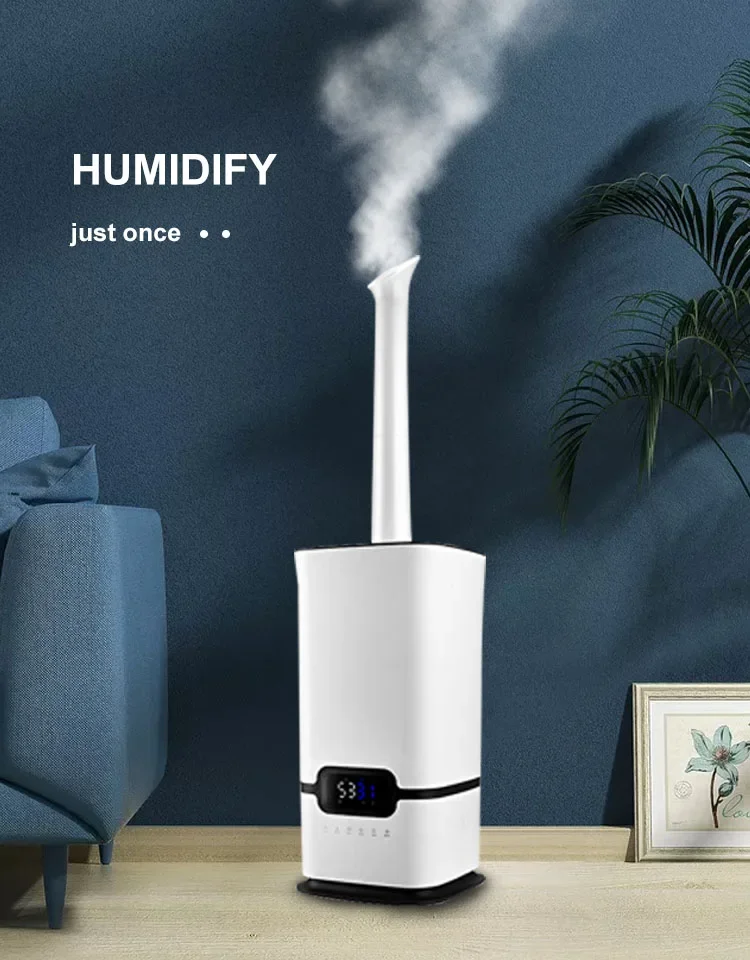 16L Industrial Humidifier 100-240V High Capacity Humidifiers for Home Commercial Use Air Purifier Fruit Fresh-Keeping Mist Maker