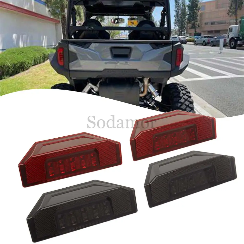 UTV LED Rear Tail Light Left & Right Brake Running Light For Polaris Ranger 570 900 GENERAL XP 4 1000 Snowmobiles RMK INDY 16-26