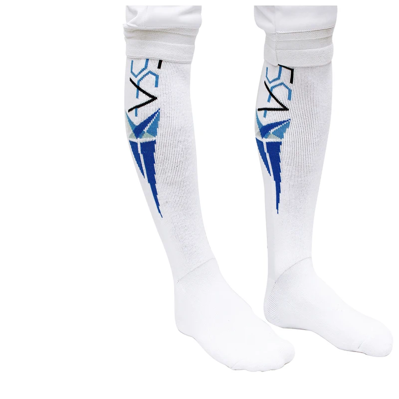 

Fencing Socks Knee Socks Fencing Equipment Foil Epee Sabre Elastic Knee Socks for Fencing Equipment Thick Cotton Athletic Socks