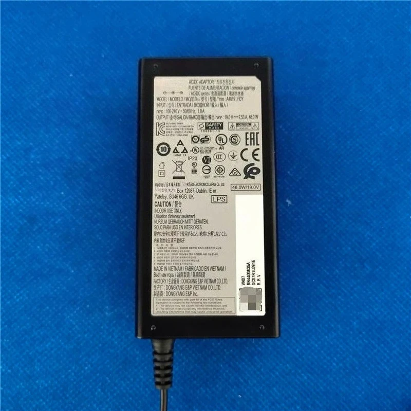 19V 2.53A 48W TV AC/DC Adapter Power Supply UN32N4000AF UN32M4000AF UE32N4000AU UE32J4000AW UE32J4500AK BN44-00835A A4819_FDY