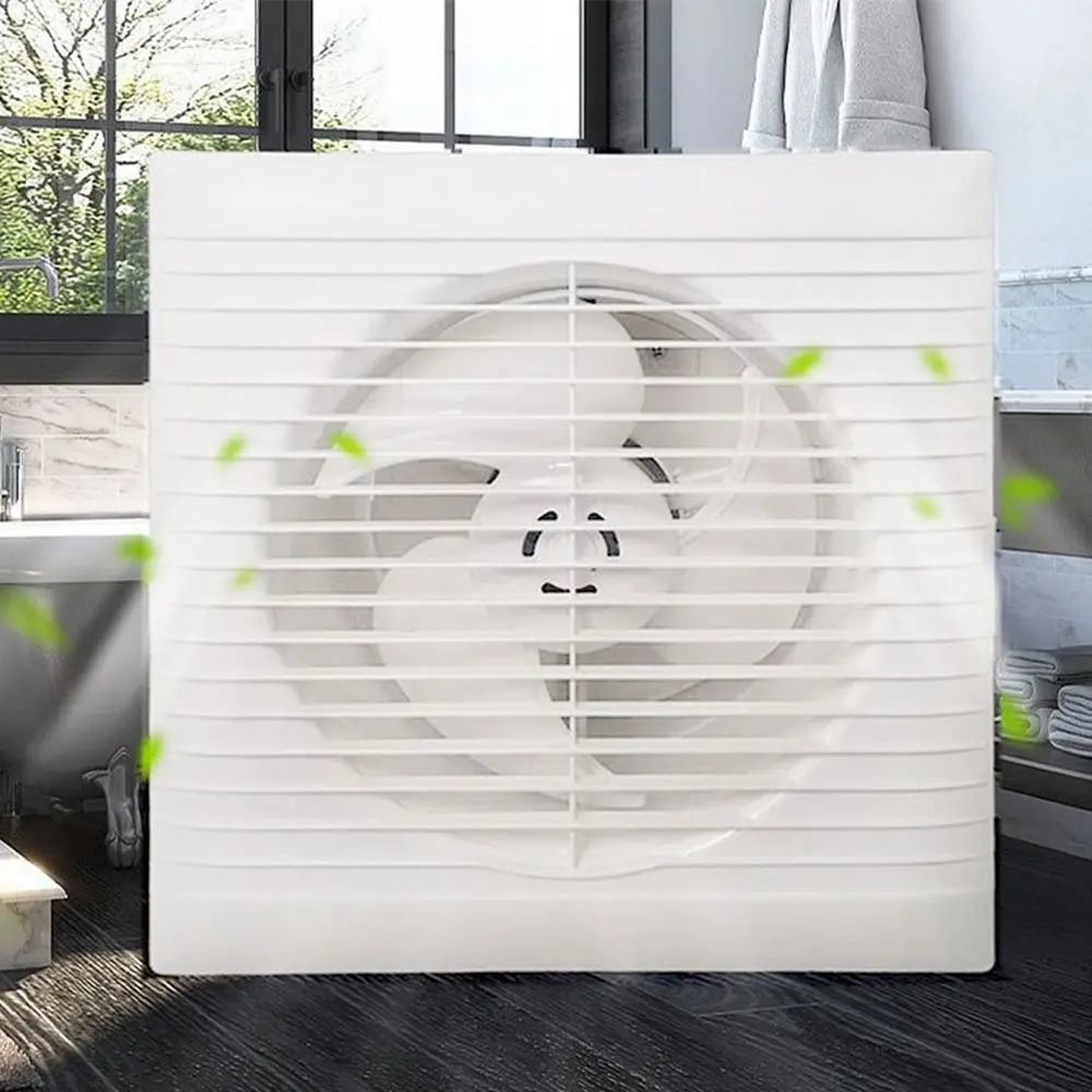 4/6/8 Inch Window Exhaust Fan Energy-saving Anti-Mosquito Vent Fan Wall Mounted Ventilator Extractor Fan