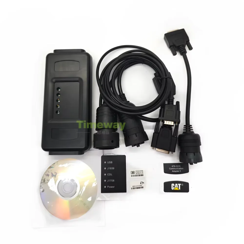 478-0235 ET4 Communication Adapter Group Support 2019A 2024A Software Diagnostic Tool For CAT Excavator Heavy Truck Repair