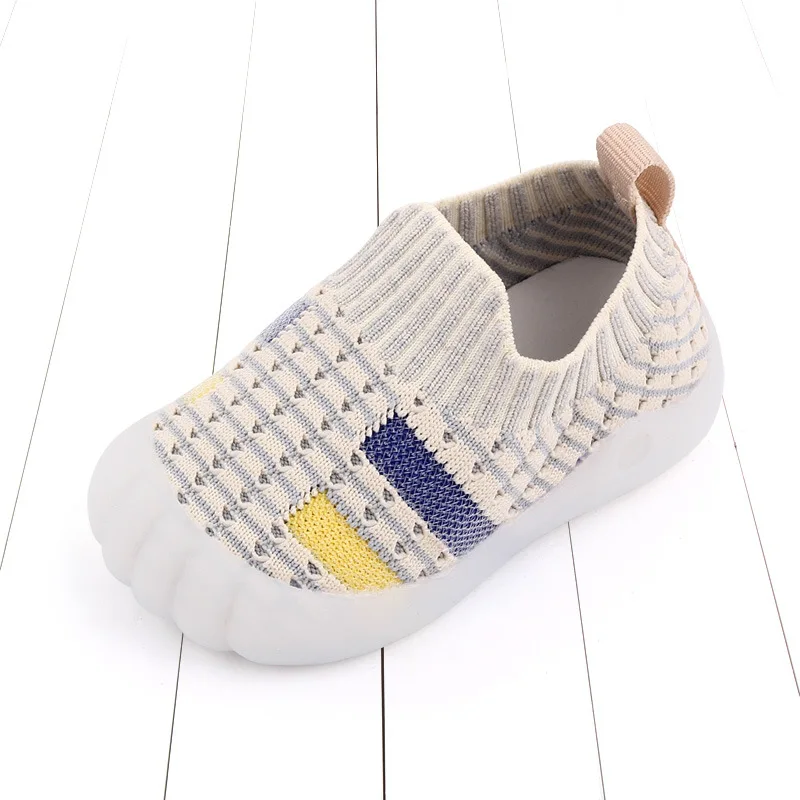 Yibubu Bruine Babyschoenen Schattige En Royale Eenvoudige En Stijlvolle Baby Learning-To-Walk Schoenen Zachte Zolen Indoor Loafers Voor Baby 'S