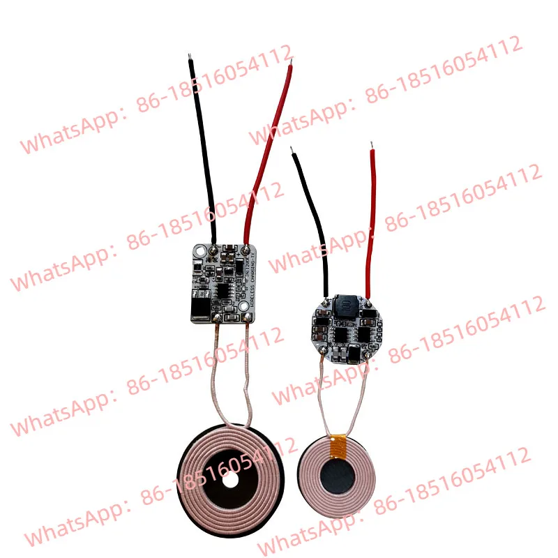 

Модуль беспроводной зарядки 12,6 В/8,4 В/5 В/4,2 В Зарядная батарея подключена к нагрузке со световым индикатором