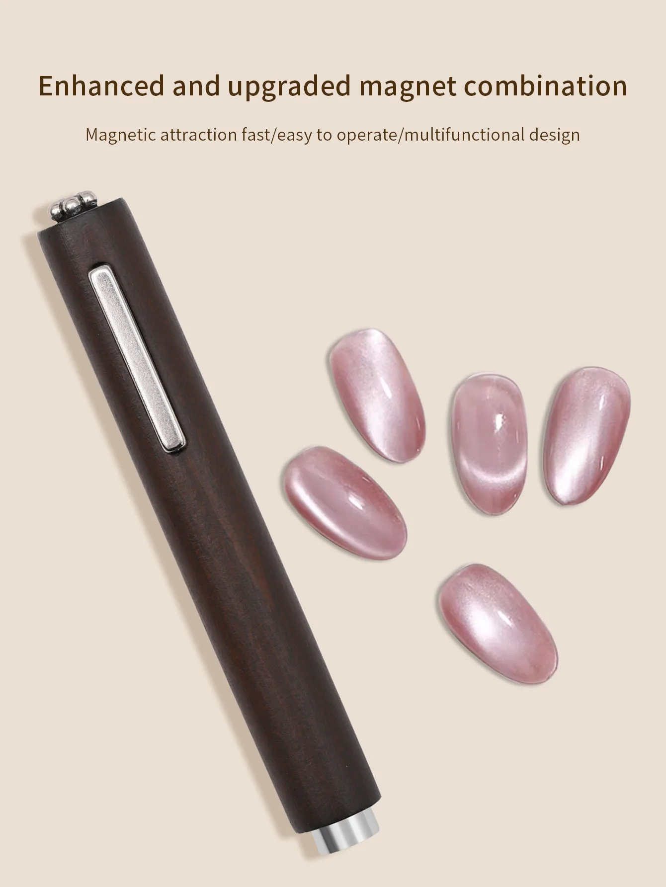 Three in One Nail Cat Eye Magnet Strong Magnet Large Multi Functional Super Magnetic Nail Tool