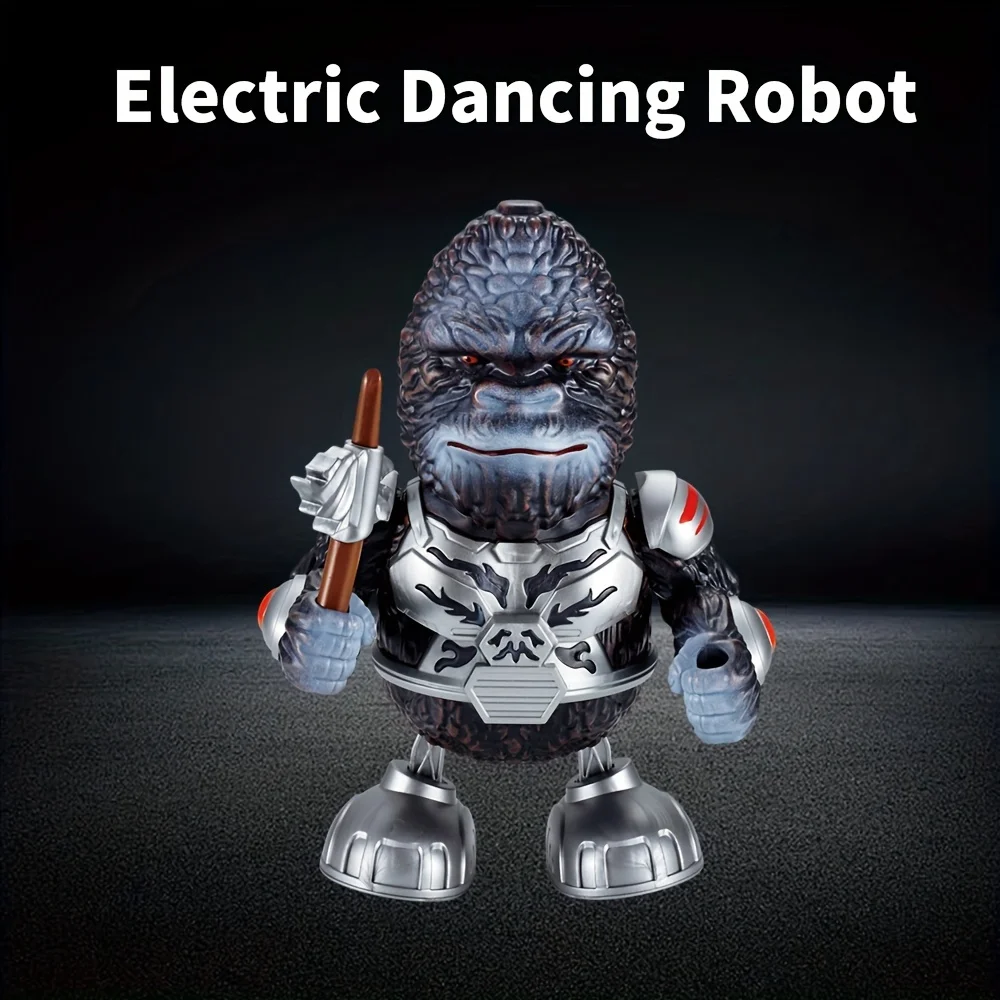 

Kids Interactive Dancing Gorilla Toy With Light And Music Can Walk Funny Swing Animal Doll Electric Toy Baby Toddler Gift
