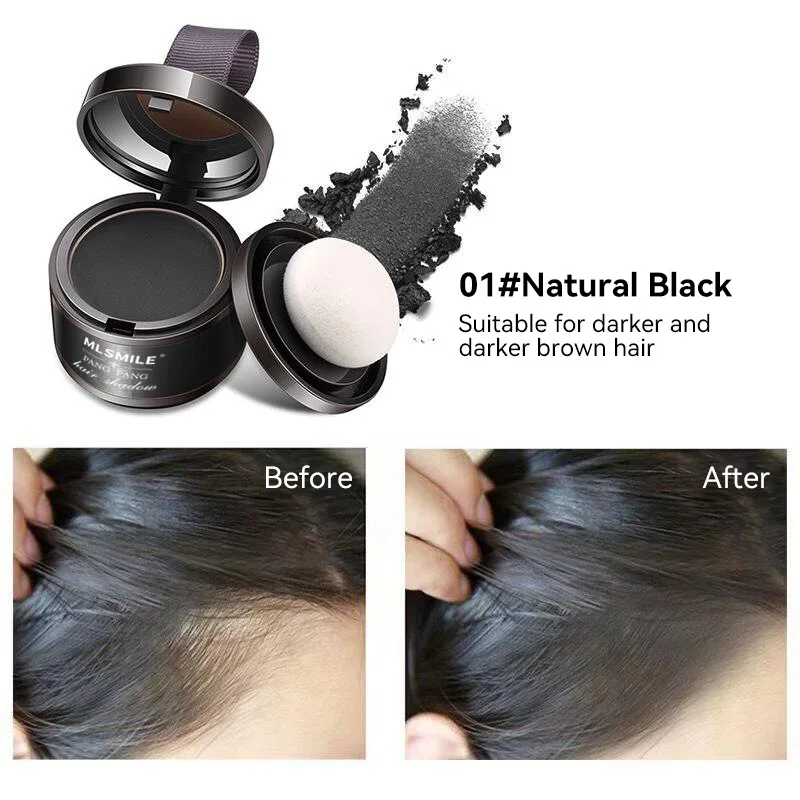 

3 Colors Hairline Powder 4g Hairline Shadow Powder Makeup Hair Concealer Natural Cover Unisex Hair Loss Product Hair Care