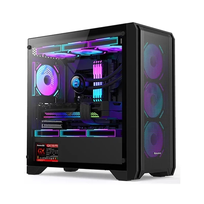 

High-Performance Esports Gaming Desktop - RTX 4060 Ti Powered PC with High-Frame-Rate Optimization & RGB Cooling System